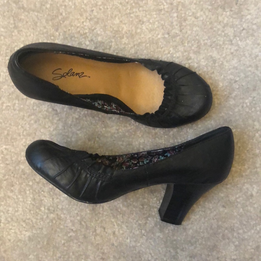 Black Short Heels